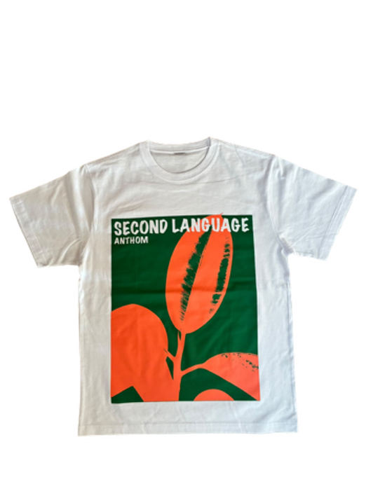コーデゥラナイロン リーフ柄Tシャツ/A40587
