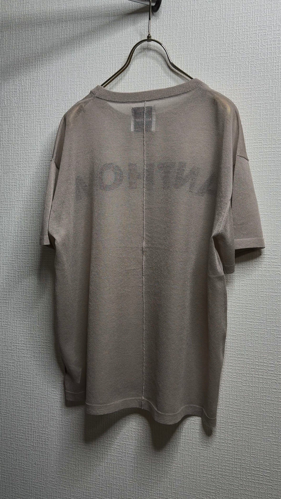 リネン プリント シアーKNIT-T/A31510