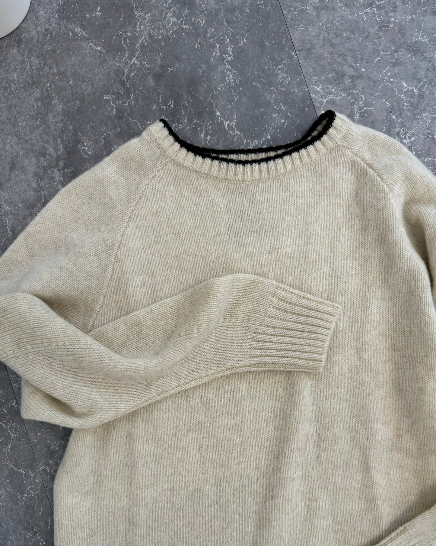 ウール　ドッキングKNIT/A30521