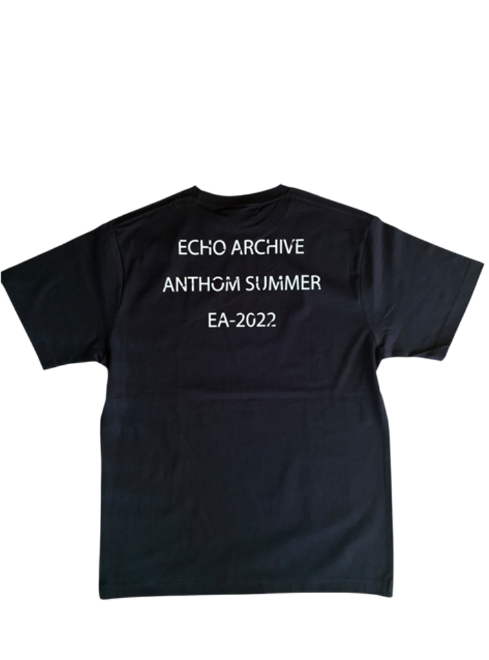 コーデゥラナイロン  掠れバックロゴTシャツ/A40584