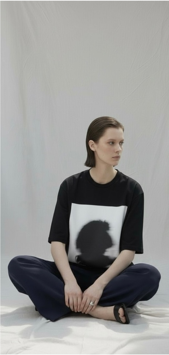 コーデゥラナイロン  グラフィックTシャツ/A40597