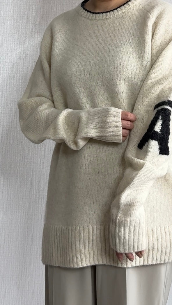 ウール　ドッキングKNIT/A30521