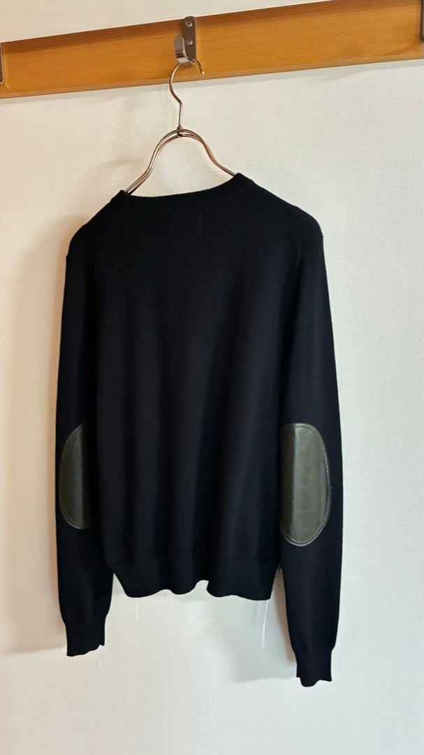 カシミヤ混 エルボーパッチニット/A26512 – ANTHOM(アントム)公式サイト